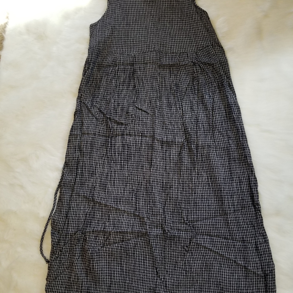 Tomorrows mother maternity gingham dress M